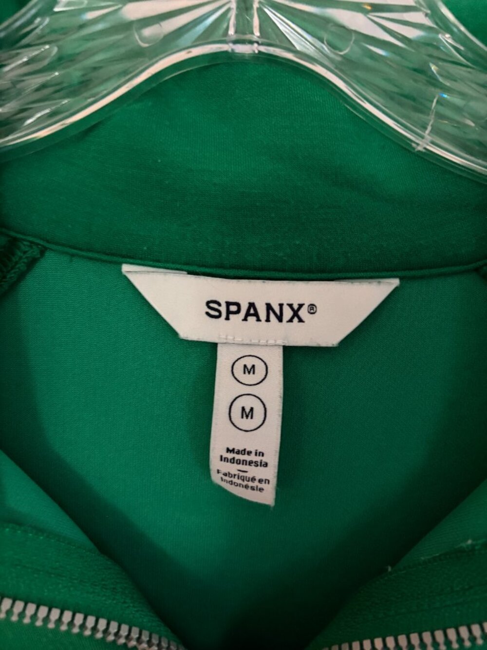 SPANX AirEssentials Half Zip Sweatshirt - Sz: Med. - Picture 2 of 4